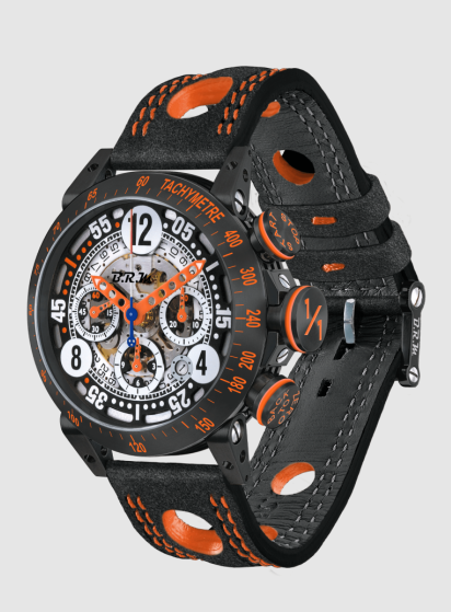 Review High Quality B.R.M Replica Watches For Sale BRM Racing V8-44 Only 1 Orange